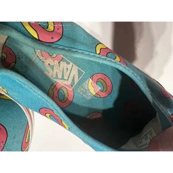 Vans OF Odd Future Sk8-Hi Shoes OF Donut Scuba Blue Size 11.5 Men RARE - Picture 9 of 9